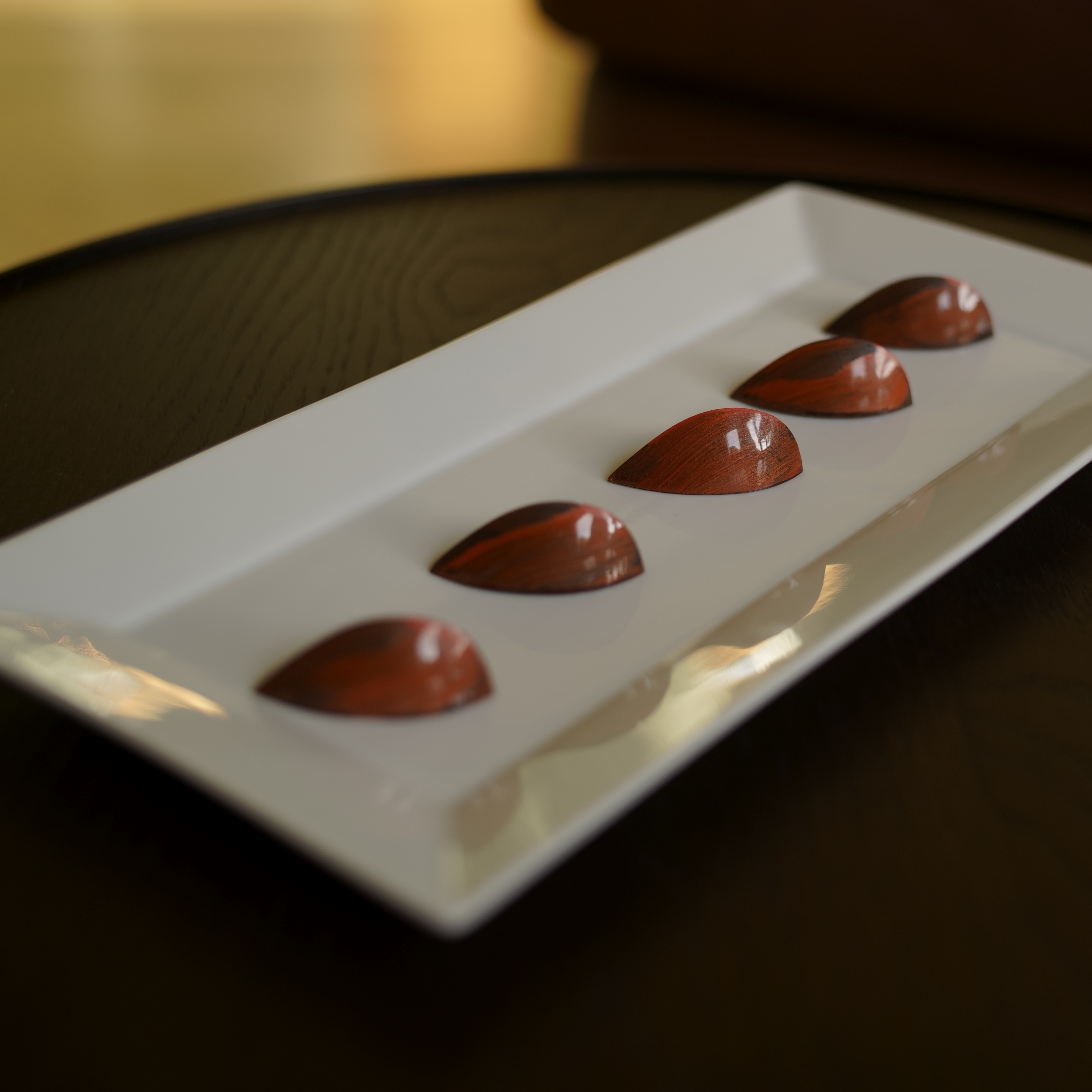 Pumpapraliner på fat